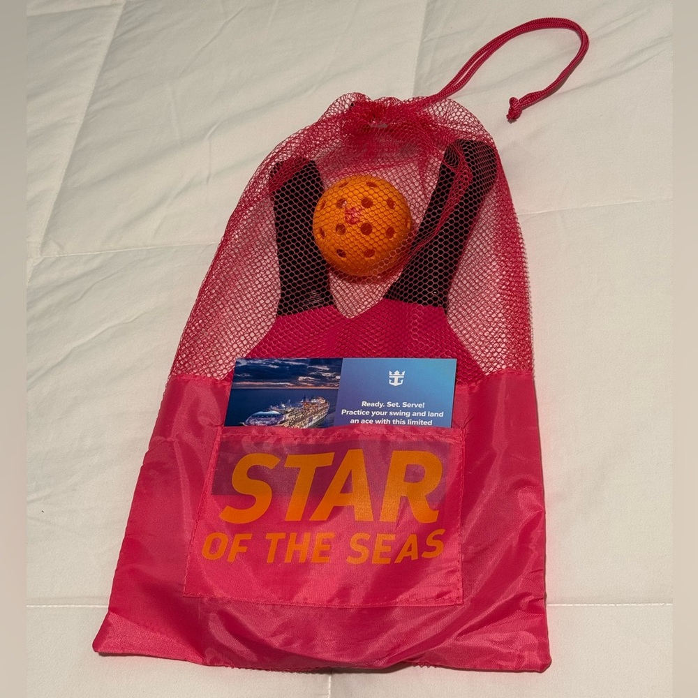 Pickleball Set Royal Caribbean Star of the Seas Inaugural Sailings Exclusive NEW